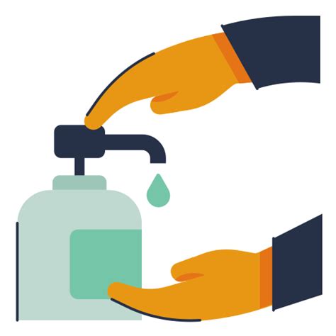 Sanitize Hand Wash Soap Clean Hygiene Healthcare And Medical Icons