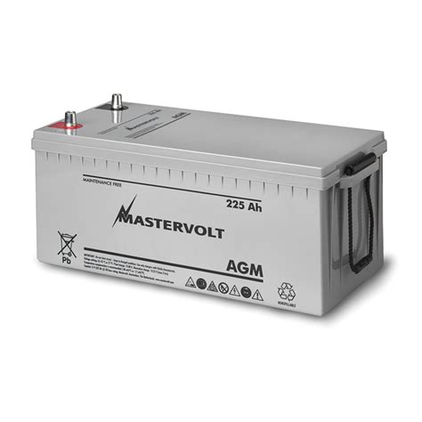 Mastervolt Battery Agm 12225 Marine Battery Electrical