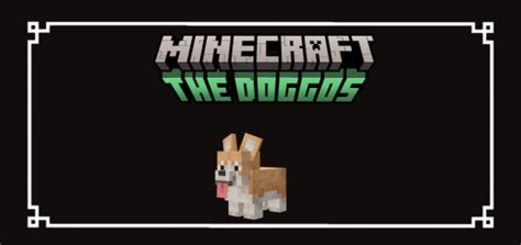 The Doggos Minecraft Texture Pack Addon