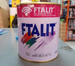 Dalam proses pengeringan, cat minyak ini relatif lebih lama dibandingkan dengan cat tembok biasa. Jual Cat Minyak FTALIT warna standard 1kg kayu dan besi ...