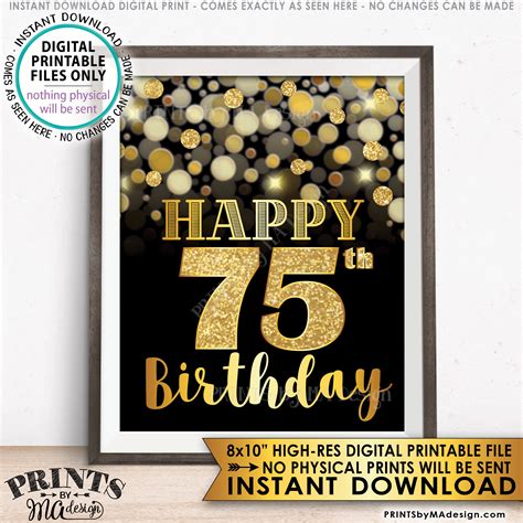 75th Birthday Card Printable Printable Word Searches