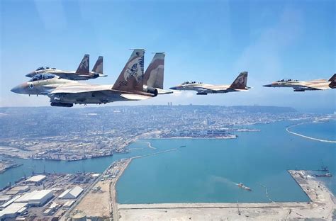 Fighter Jets Capture Stunning Footage Of Israel At Jewish