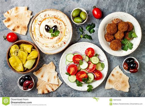 Middle Eastern Traditional Dinner Authentic Arab Cuisine