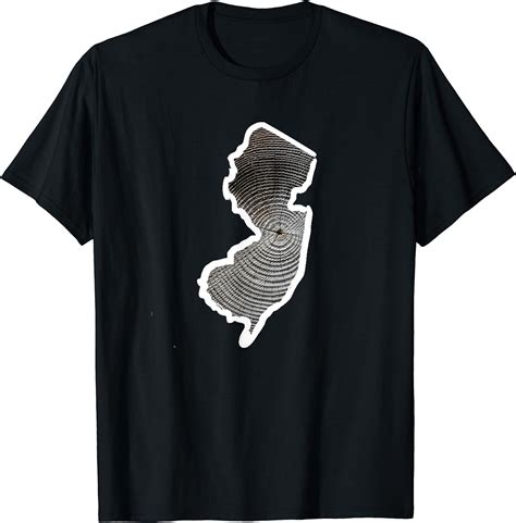 Amazon Com New Jersey Home Nj Tree Forest New Jersey Vintage Map T