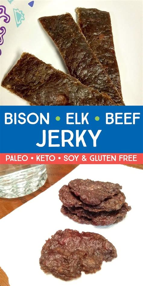 Spicy, sweet, and savory marinades that are easy to make and are mouth watering! Easy Paleo Bison/Elk/Beef Jerky (uses ground meat) | Elk ...