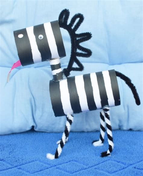10 Zazzy Zebra Crafts For Kids