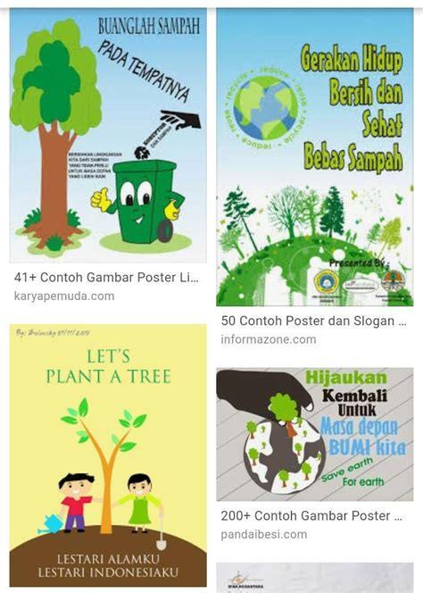 Dapatkan Contoh Poster Tentang Peduli Lingkungan Terpopuler Dikdasmen