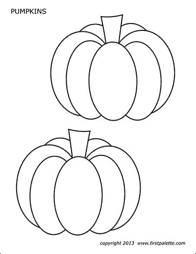 / 9+ pumpkin coloring pages. Pumpkin Pattern | Free Printable Templates & Coloring ...