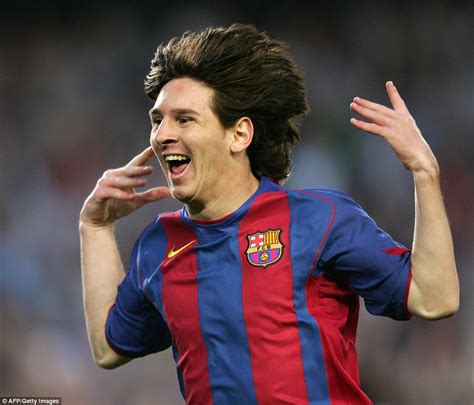 Lionel Messi Through The Years A Look Back At The Barca Star S Career Of Success Daily Mail