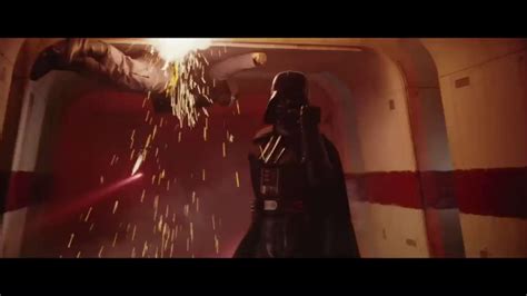 And playing as vader in star wars: Star Wars Rogue One - Darth Vader Hallway Scene - YouTube