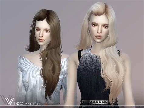 Sims 4 Hairs The Sims Resource Wings On0826 Hair Reco