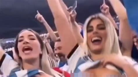Topless Argentina Fan Says Shes Fled To Europe As She Posts New Insta Updates After Cheeky
