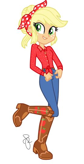 1690364 Alternate Hairstyle Applejack Artistcookiechans2 Artist