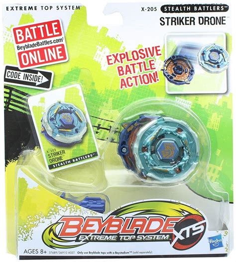 Beyblade Xts Stealth Battlers Battle Top W Launcher Striker Drone