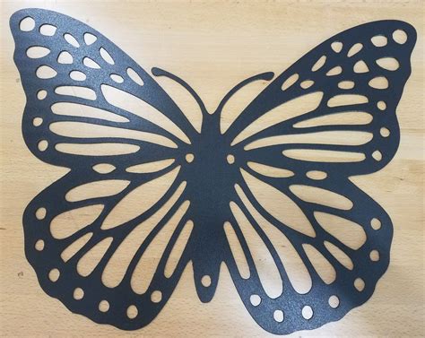 Butterfly Metal Wall Art Plasma Cut Decor T Idea Gas Pro Shop