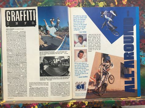 Freestylin Magazine August 1988 Acs Gt Bmx Haro Dyno Hutch Redline