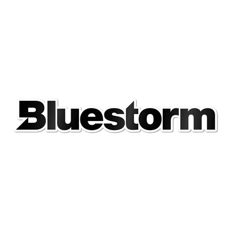 Bluestormロゴステッカー Bluestorm Logo Sticker｜products 製品情報｜bluestorm｜高階救命器具株式会社