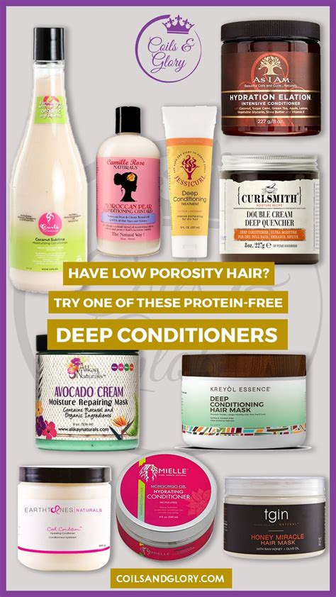 Deep conditioning is a special type of treatment for low porosity hair. Ten Best Protein-Free Deep Conditioners For Low Porosity 4c Hair - Coils and Glory [Video ...