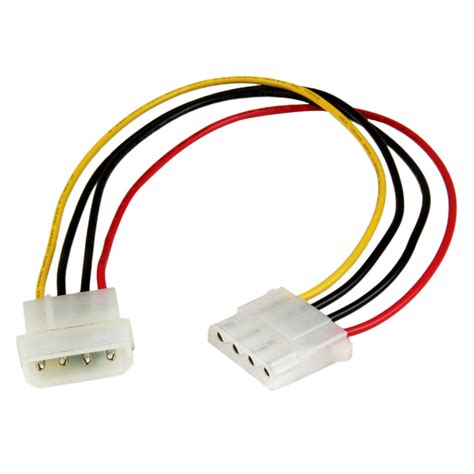 Buy Startech Com In Molex Lp Power Extension Cable M F Pin Molex
