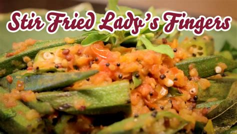 Heat oil in a deep bottomed pan. Stir Fried Lady's Fingers