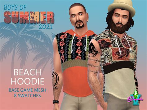 The Sims Resource Simmiev Bos Beach Hoodie