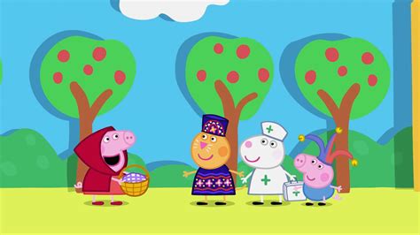Peppa Pig English Episodes Little Red Riding Hood Peppapig2016 Youtube