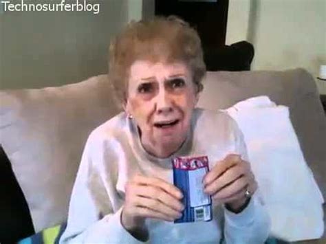 granny tries pop rocks for the first time