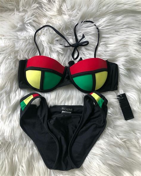 Rasta Bikini 🖤 💚💛 Everything Jamaica