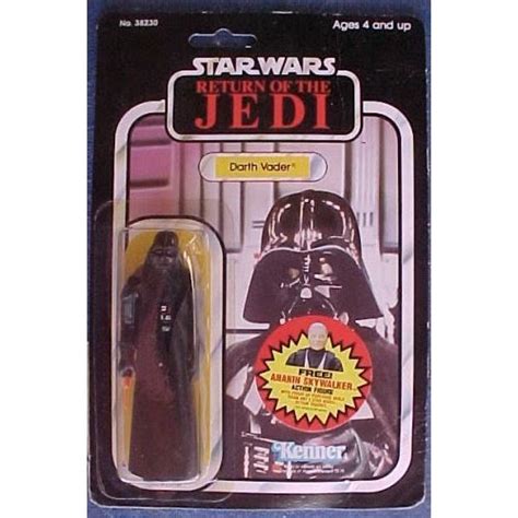 Sci Fi Toys Star Wars Darth Vader Action Figure Kenner Carded Return Of The Jedi
