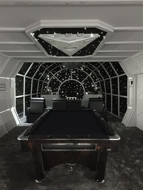 Star Wars Themed Cinemagames Room Contemporary Home Cinema Other