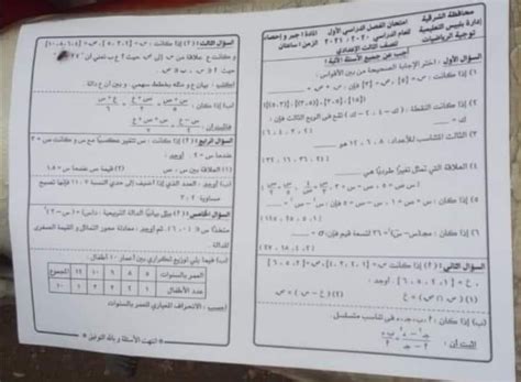 نادي الزمالك يعلن رسميًا عن ضم أولى الصفقات السوبر. نموذج استرشادى لامتحان الجبر والهندسة للصف الثالث الاعدادي ...