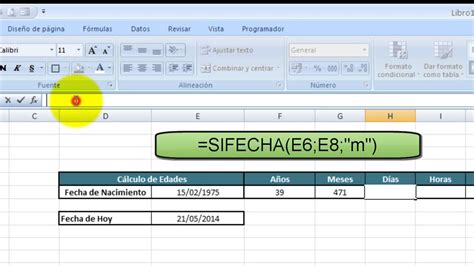 Tutorial Excel Consultas De Suscriptores Calcular A Os Meses Y D As