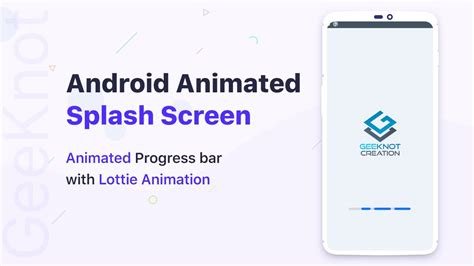 Android Animated Splash Screen Method 1 Lottie Splash Screen