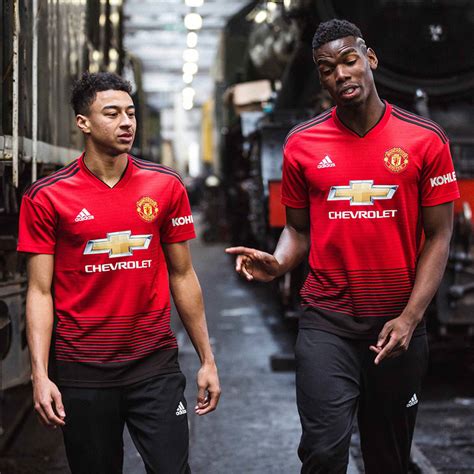 Manchester United 2018 19 Home Kit Football Shirt News