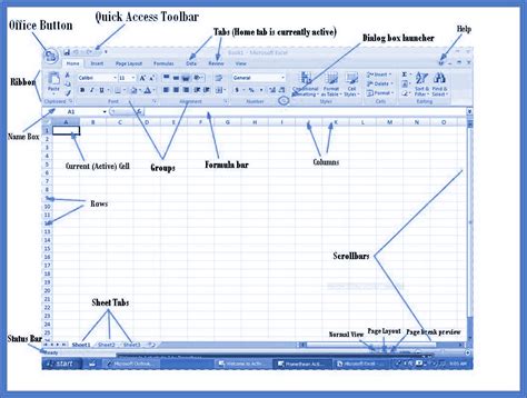 Microsoft Excel 2007 Parts