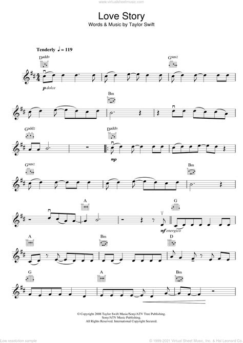 Swift Love Story Sheet Music For Violin Solo PDF V Lagudankuncinya Song Chord Lyrics