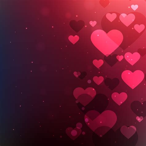 Hearts Background With Frame Stock Vector Illustration Of Valentine 29a