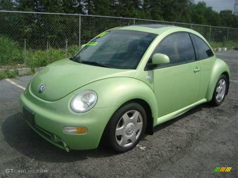 2000 Green Volkswagen New Beetle Gls 18t Coupe 11355681 Photo 2