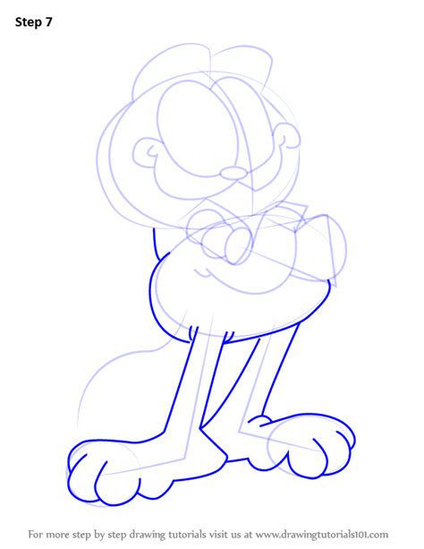 How To Draw Garfield Garfield Step By Step