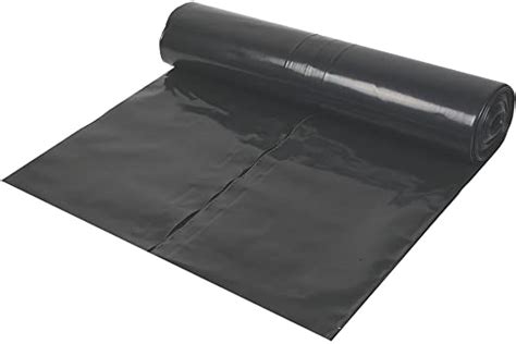 Damp Proof Membrane Black Polythene Sheeting Roll Dpm Visqueen 4m Wide