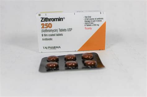 Azithromycin Tablets Usp 250mg Taj Generics Pharmaceuticals Taj Pharma
