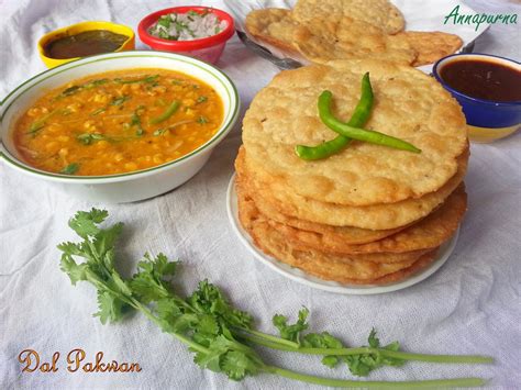 Annapurna: Dal Pakwan / Sindhi Breakfast Recipe