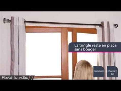 Comment fixer des rideaux au plafond ? ridorail / iB+ support de tringle à rideaux SANS PERCAGE pour FENETRE BOIS - YouTube