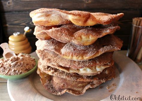 Stack tortillas and cut in half. cinnamon sugar tortilla fried