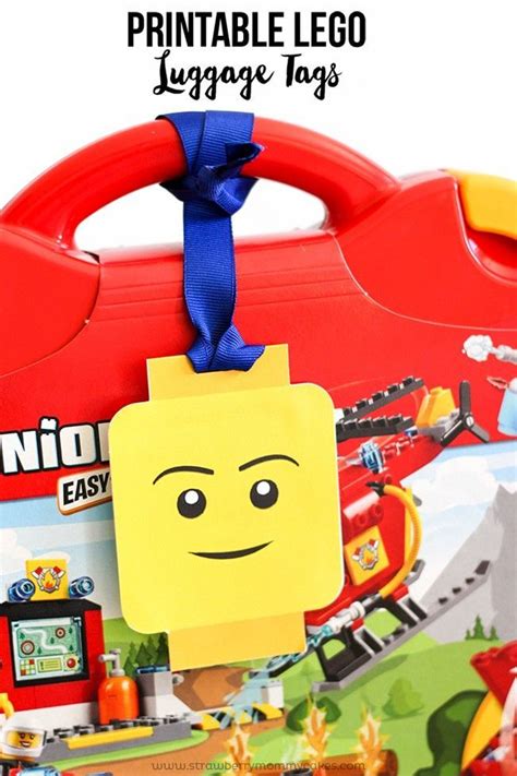Building with lego for fun and building with lego as a master model builder are two very different paths. Printable LEGO Luggage Gift Tags | Lego gifts, Gift tags ...