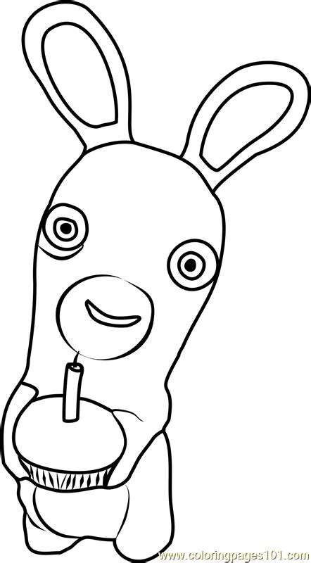 The character of the plumber super mario, accompanied by his brother luigi, appeared for the first time in 1985, in a video game released on the flagship console of the time: Rabbid Bomb Coloring Page - Free Rabbids Invasion Coloring ...