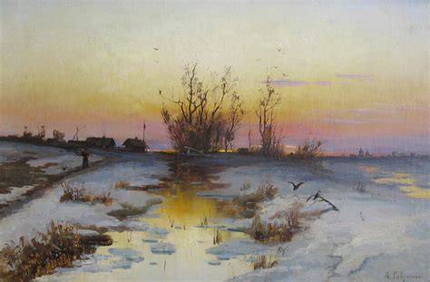The Glory Of Russian Painting Alexei Savrasov Ctd