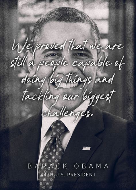 Barack Obama Quote 6 Poster By Quoteey Displate