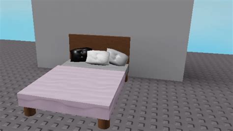 Roblox Studio Bedroom Cozy Bed Speedbuild Youtube