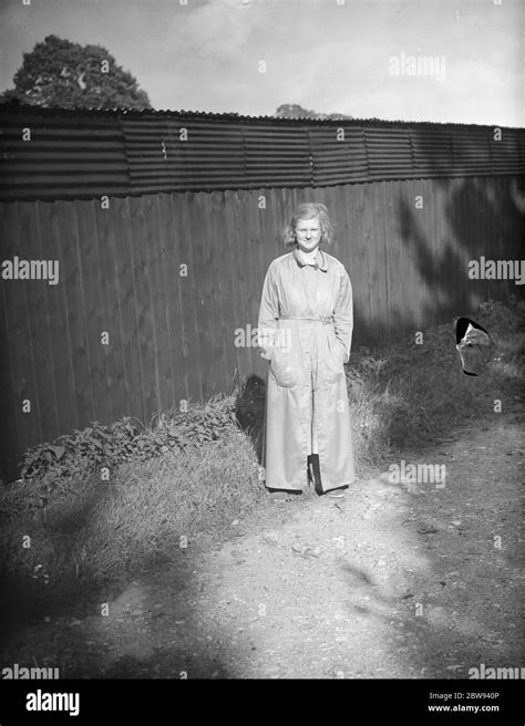 Miss Lillian Meads At Ridley Court Farm In New Ash Green Kent Where